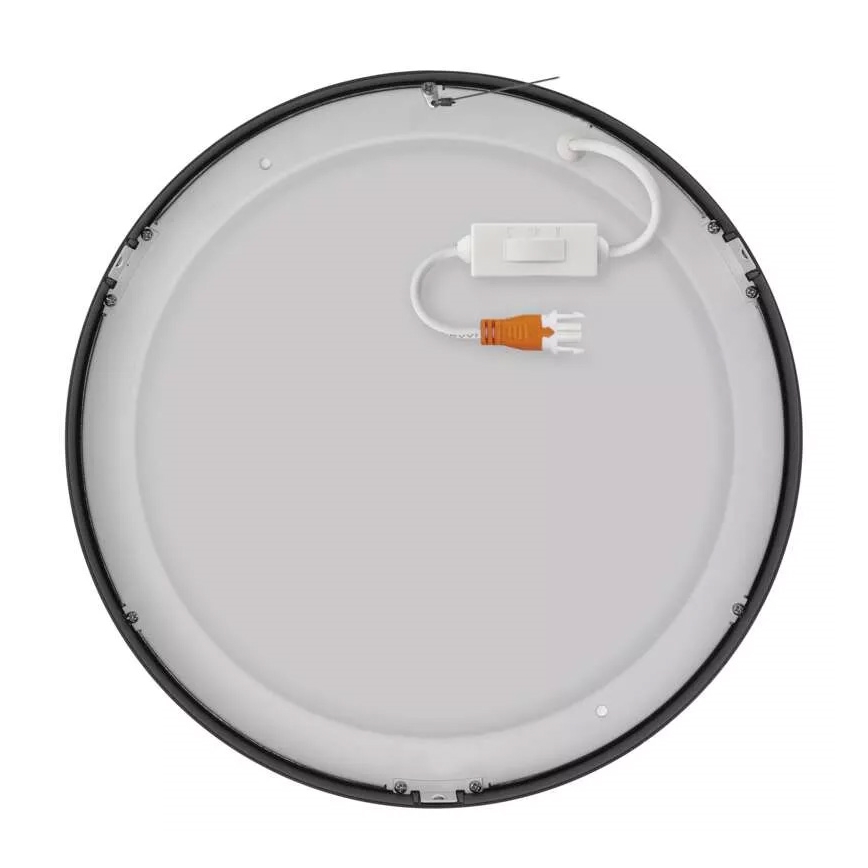 LED Kattovalaisin NEXXO LED/28,5W/230V 3000/3500/4000K halkaisija 30 cm musta