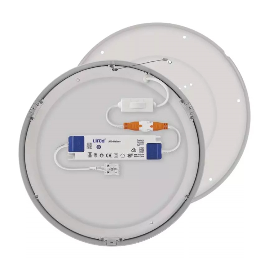 LED Kattovalaisin NEXXO LED/28,5W/230V 3000/3500/4000K halkaisija 30 cm valkoinen