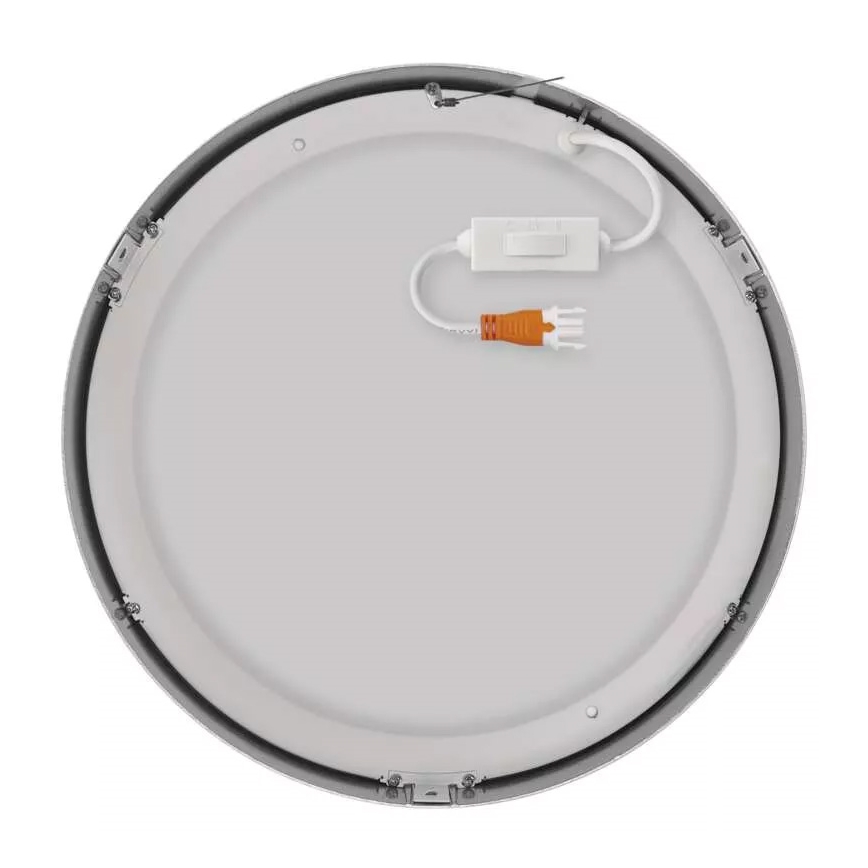 LED Kattovalaisin NEXXO LED/28,5W/230V 3000/3500/4000K halkaisija 30 cm kiiltävä kromi