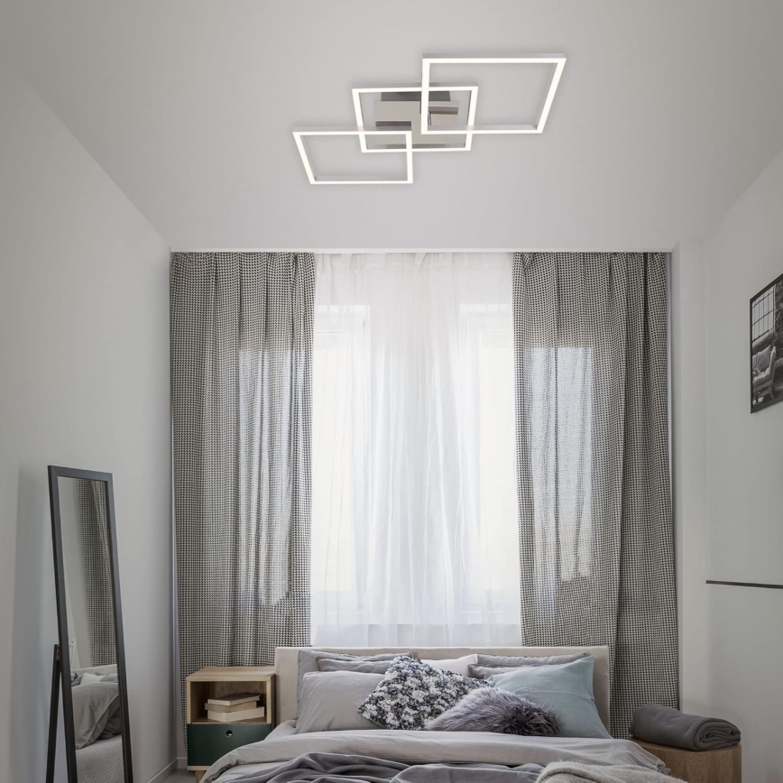 LED-kattovalaisin 33W/230V 3000K mattakromi