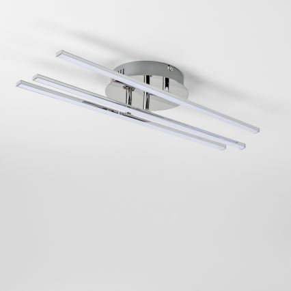LED-kattovalaisin 3xLED/3W/230V kiiltävä kromi