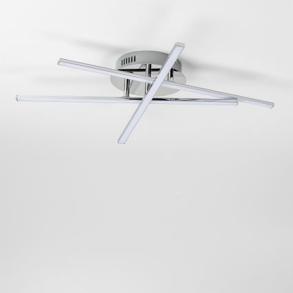 LED-kattovalaisin 3xLED/3W/230V kiiltävä kromi