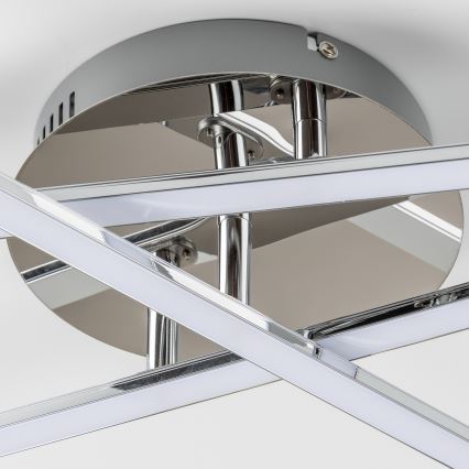 LED-kattovalaisin 3xLED/3W/230V kiiltävä kromi