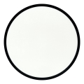 LED-kattovalaisin 40 W / 230 V, säädettävä valonväri 3000/4000/6500 K, Ø 50 cm, musta