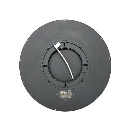 LED-kattovalaisin 40 W / 230 V, säädettävä valonväri 3000/4000/6500 K, Ø 50 cm, musta