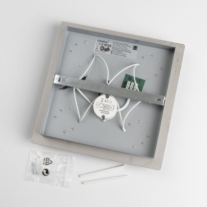 LED-kattovalaisin 4xLED/4W/230V mattakromi