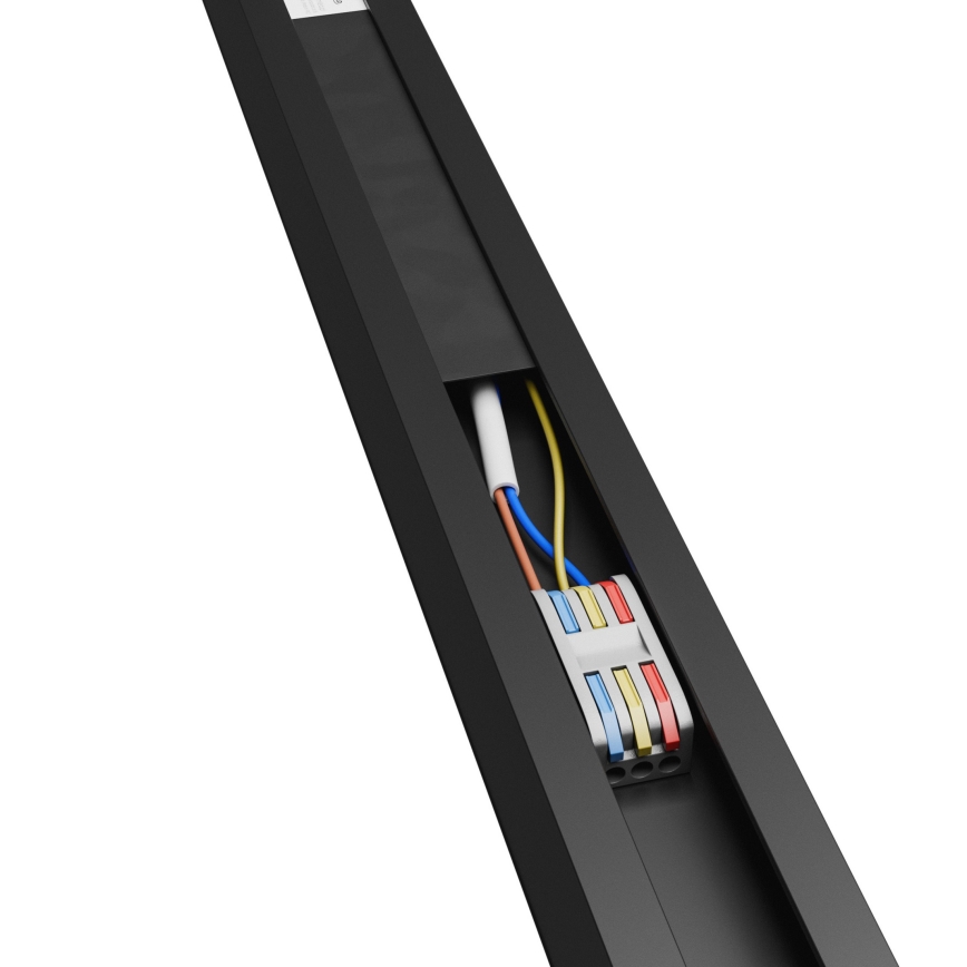 LED-kattovalaisin ALLDAY BASIC LED/20/30/40W/230V 2700/4000/6000K 120 cm musta