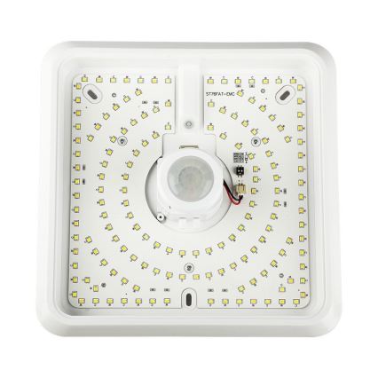 LED-kattovalaisin anturilla SAMSUNG CHIP LED/12W/230V 3000/4000/6000K 25x25 cm valkoinen