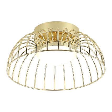 LED-kattovalaisin BETSY LED/12W/230V halkaisija 25 cm kultainen