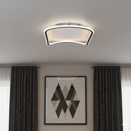 LED-kattovalaisin CALI LED/30W/230V 40x40 cm musta