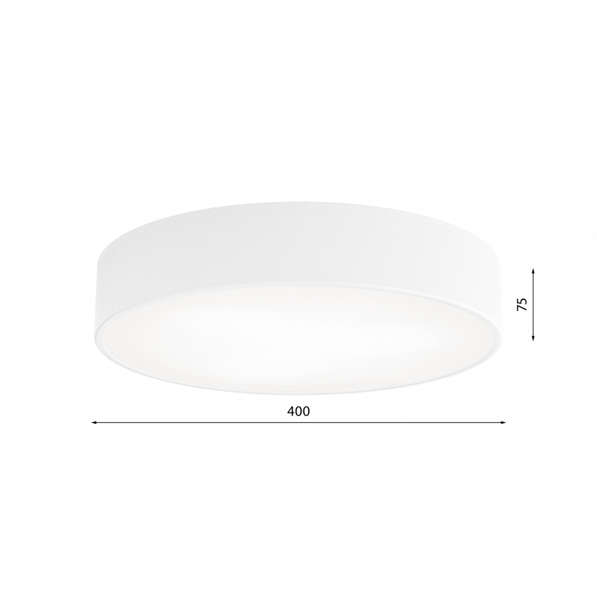 LED Kattovalaisin CLEO LED/43W/230V 3000K Ø 40 cm valkoinen