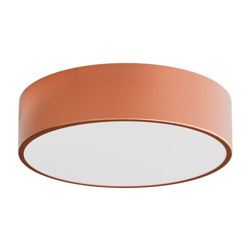 LED Kattovalaisin CLEO LED/24W/230V 3000K Ø 30 cm kuparinvärinen