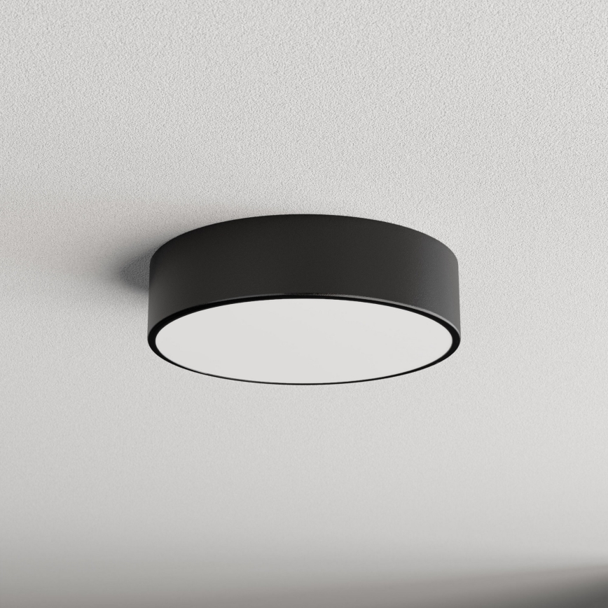 LED Kattovalaisin CLEO LED/24W/230V 3000K halkaisija 30 cm musta