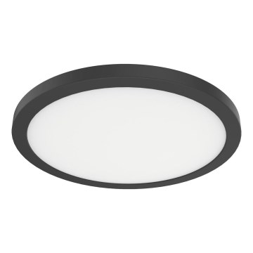 LED-kattovalaisin EVORA LED/24W/230V 3000/4000/6000K Ø 30 cm musta