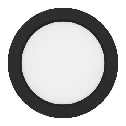 LED-kattovalaisin EVORA LED/6W/230V 3000/4000/6000K halkaisija 14 cm musta