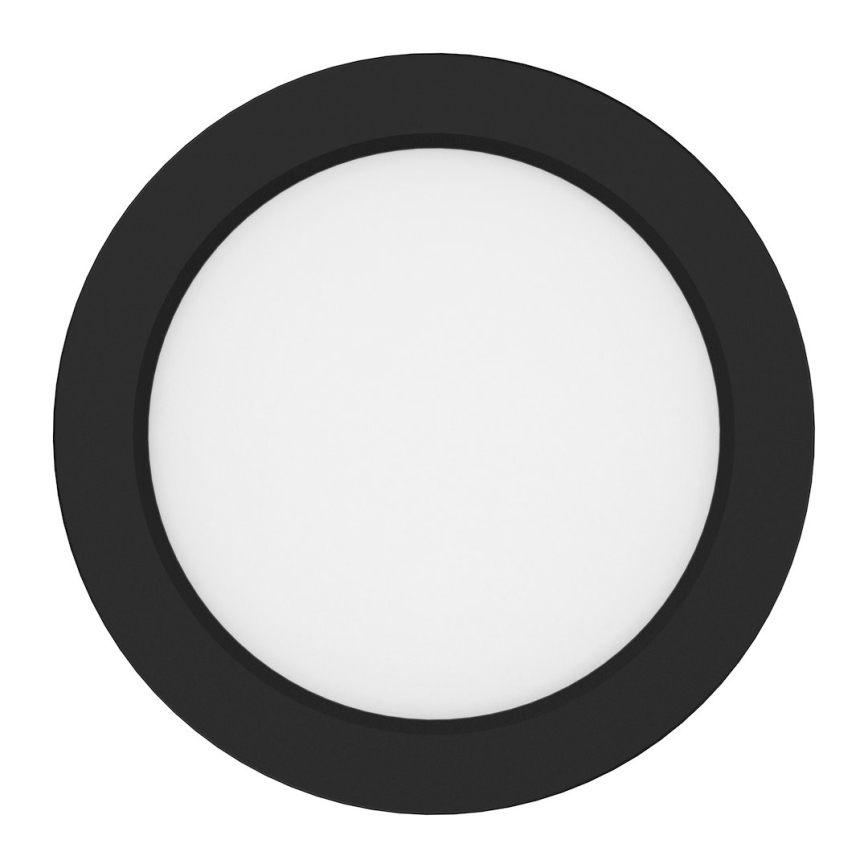 LED-kattovalaisin EVORA LED/6W/230V 3000/4000/6000K halkaisija 14 cm musta