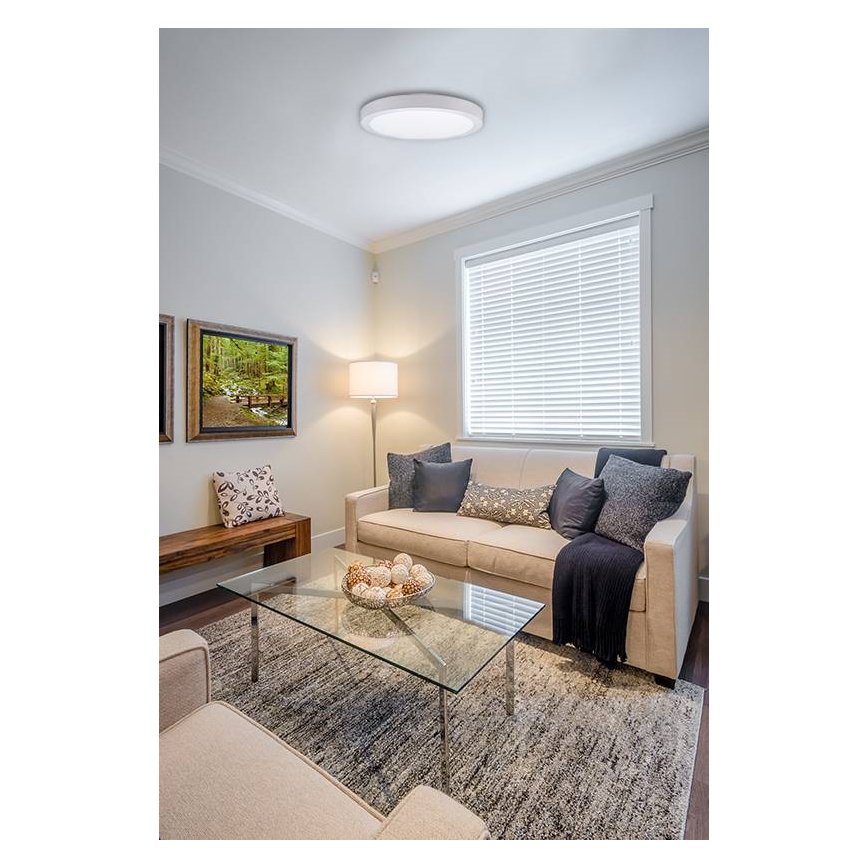 LED-kattovalaisin FENIX LED/12W/230V 2900/3900/5800K halkaisija 16,8 cm valkoinen