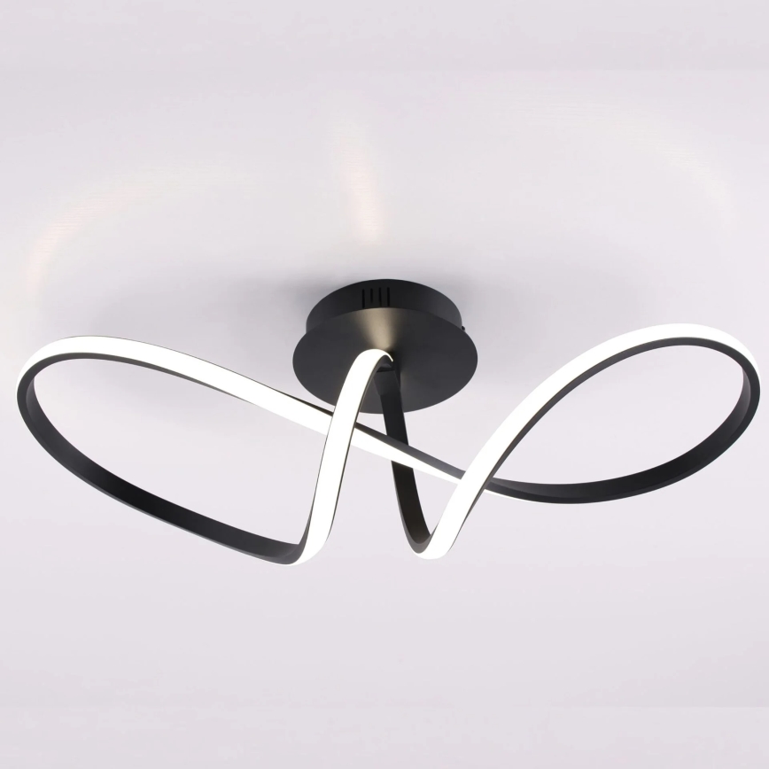 LED-kattovalaisin FLAVIA LED/33W/230V 24x61 cm musta