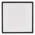 LED-kattovalaisin FLORI LED/22W/230V 4000K musta 42x42 cm