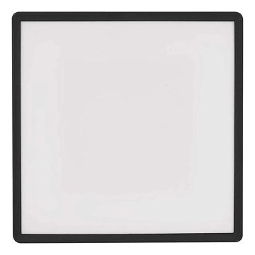 LED-kattovalaisin FLORI LED/22W/230V 4000K musta 42x42 cm