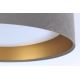 LED-kattovalaisin GALAXY 1xLED/20W/230V harmaa/kultainen
