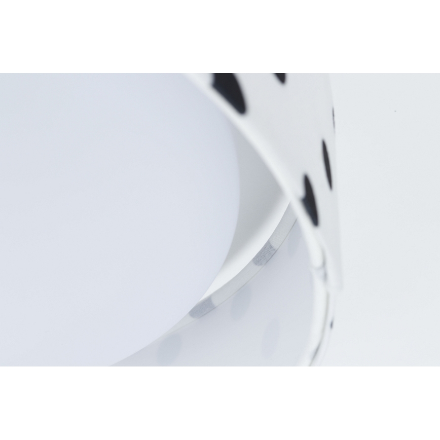 LED Lasten kattovalaisin GALAXY KIDS LED/24W/230V pisteet valkoinen/musta