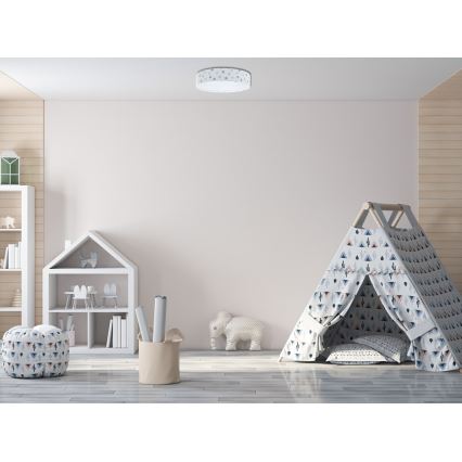 LED Lasten kattovalaisin GALAXY KIDS LED/24W/230V pisteet värikäs