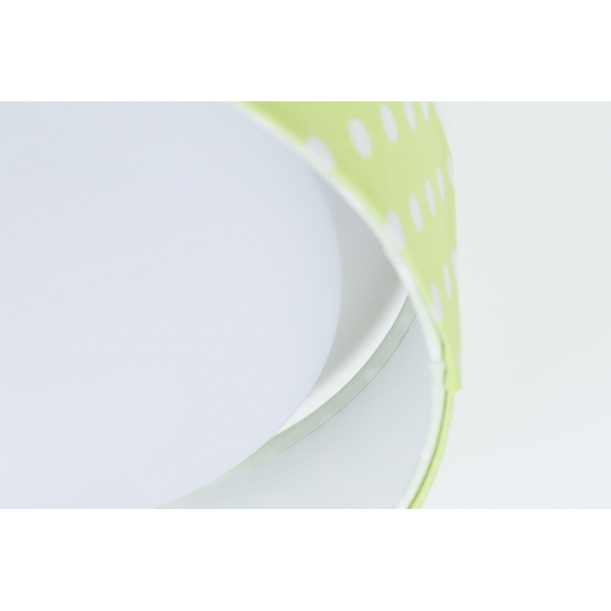 LED-kattovalaisin GALAXY KIDS LED/24W/230V pisteet vihreä/valkoinen