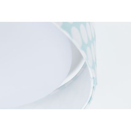 LED Lasten kattovalaisin GALAXY KIDS LED/24W/230V pisteet vihreä/valkoinen