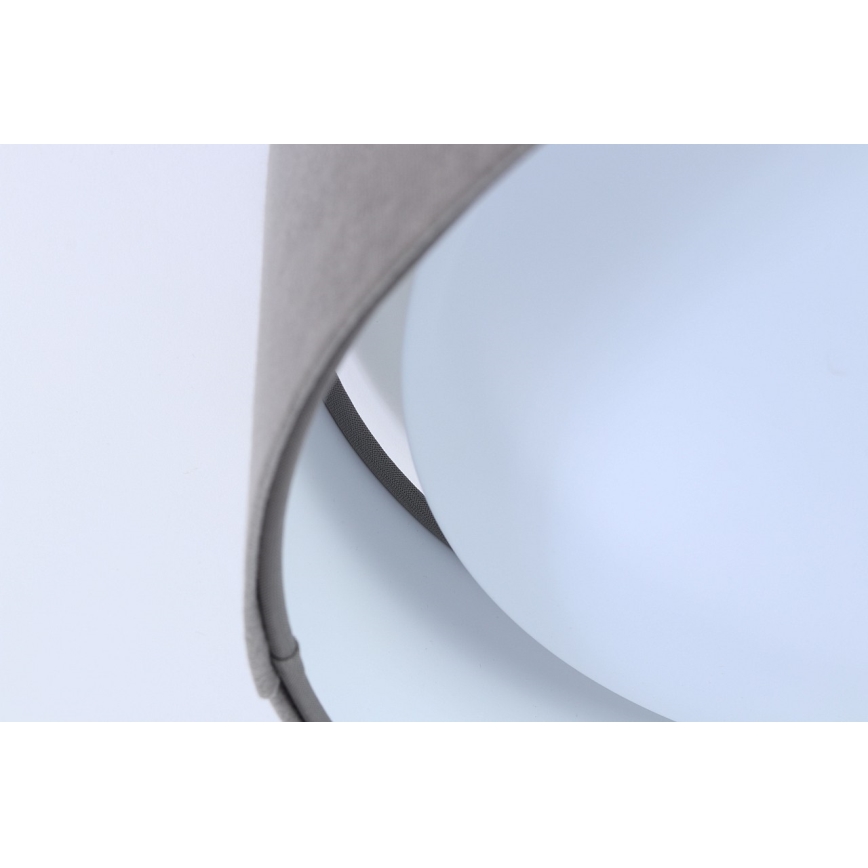 LED-kattovalaisin GALAXY LED/24W/230V Ø 44 cm harmaa/valkoinen