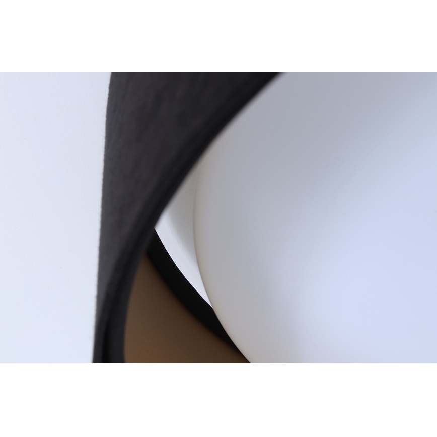 LED-kattovalaisin GALAXY LED/24W/230V, halkaisija 44 cm, musta/kulta