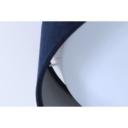 LED-kattovalaisin GALAXY LED/24W/230V, halkaisija 44 cm, sininen/hopea