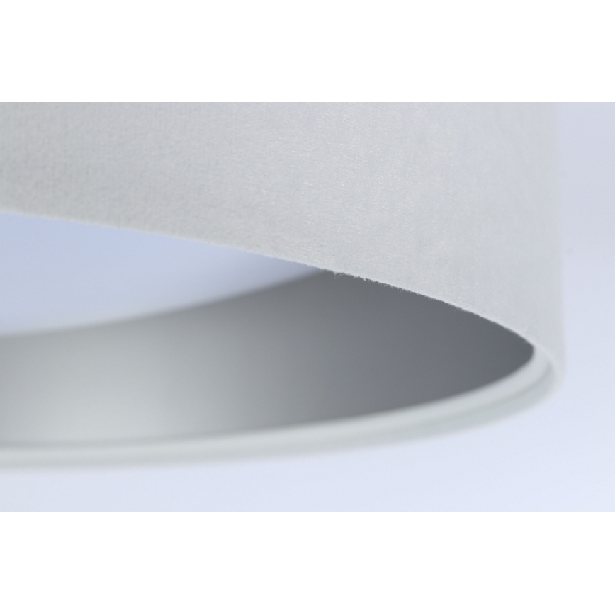 LED Kattovalaisin GALAXY LED/24W/230V Ø 44 cm valkoinen/hopea