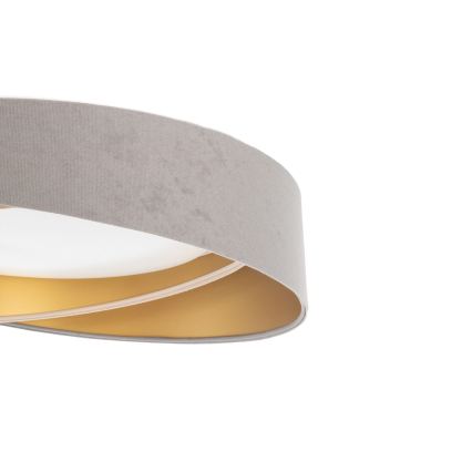 LED-kattovalaisin GALAXY MODERN LED/24W/230V halkaisija 55 cm harmaa/beige/kulta