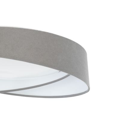 LED-kattovalaisin GALAXY MODERN LED/24W/230V halkaisija 55 cm harmaa/valkoinen