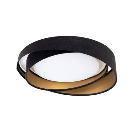 LED-kattovalaisin GALAXY MODERN LED/24W/230V, halkaisija 55 cm, musta/kultainen