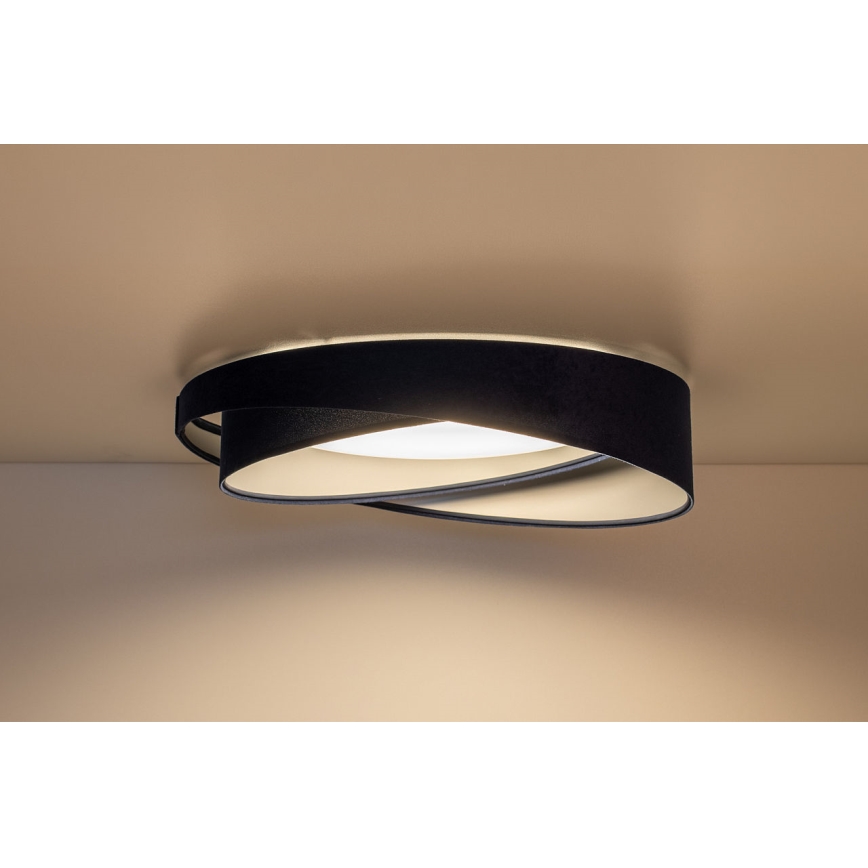LED-kattovalaisin GALAXY MODERN LED/24W/230V halkaisija 55 cm sininen/hopea
