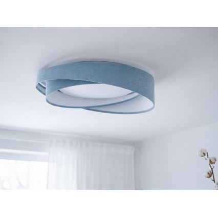 LED-kattovalaisin GALAXY MODERN LED/24W/230V, halkaisija 55 cm, sininen
