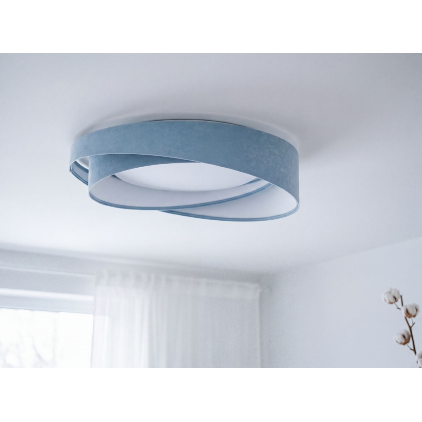 LED-kattovalaisin GALAXY MODERN LED/24W/230V, halkaisija 55 cm, sininen