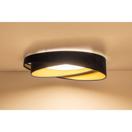 LED-kattovalaisin GALAXY MODERN LED/24W/230V halkaisija 55 cm sininen/kultainen