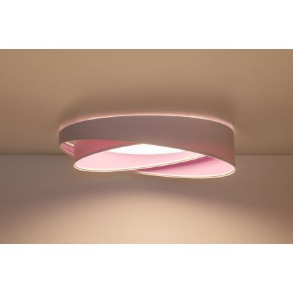 LED-kattovalaisin GALAXY MODERN LED/24W/230V halkaisija 55 cm valkoinen/violetti