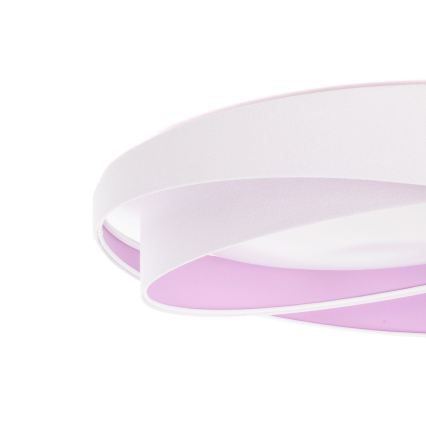 LED-kattovalaisin GALAXY MODERN LED/24W/230V halkaisija 55 cm valkoinen/violetti