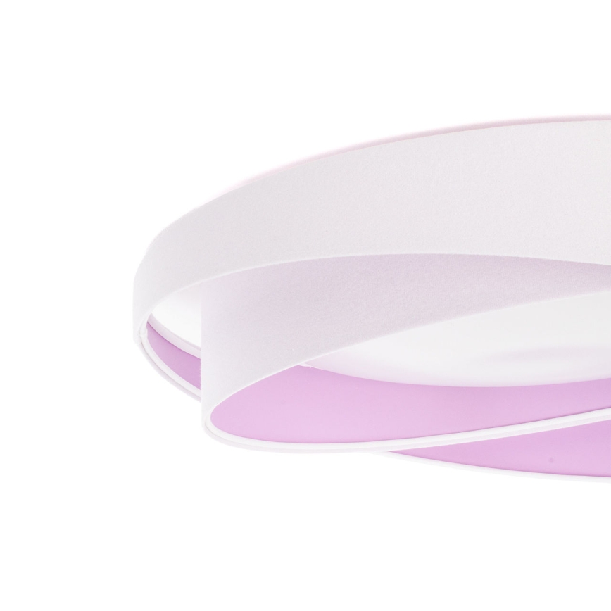 LED-kattovalaisin GALAXY MODERN LED/24W/230V halkaisija 55 cm valkoinen/violetti