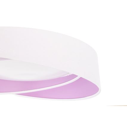 LED-kattovalaisin GALAXY MODERN LED/24W/230V halkaisija 55 cm valkoinen/violetti