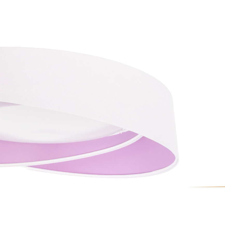LED-kattovalaisin GALAXY MODERN LED/24W/230V halkaisija 55 cm valkoinen/violetti