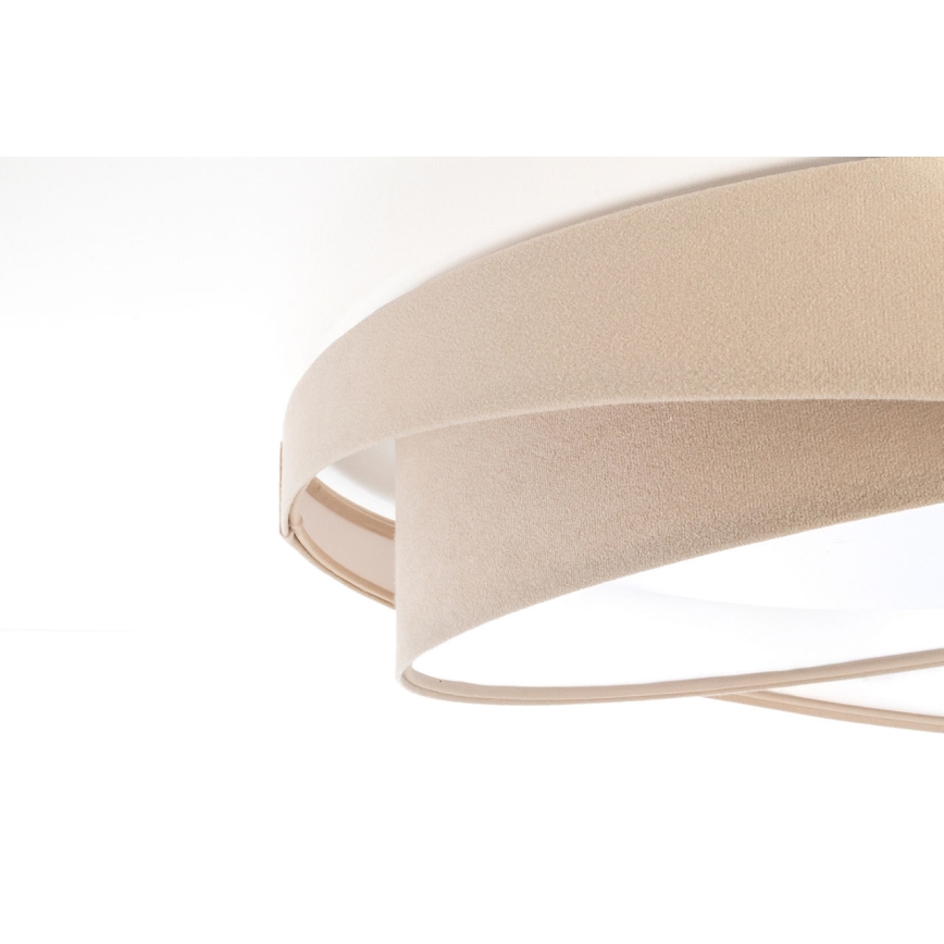 LED-kattovalaisin GALAXY MODERN LED/24W/230V Ø 55 cm beige/valkoinen