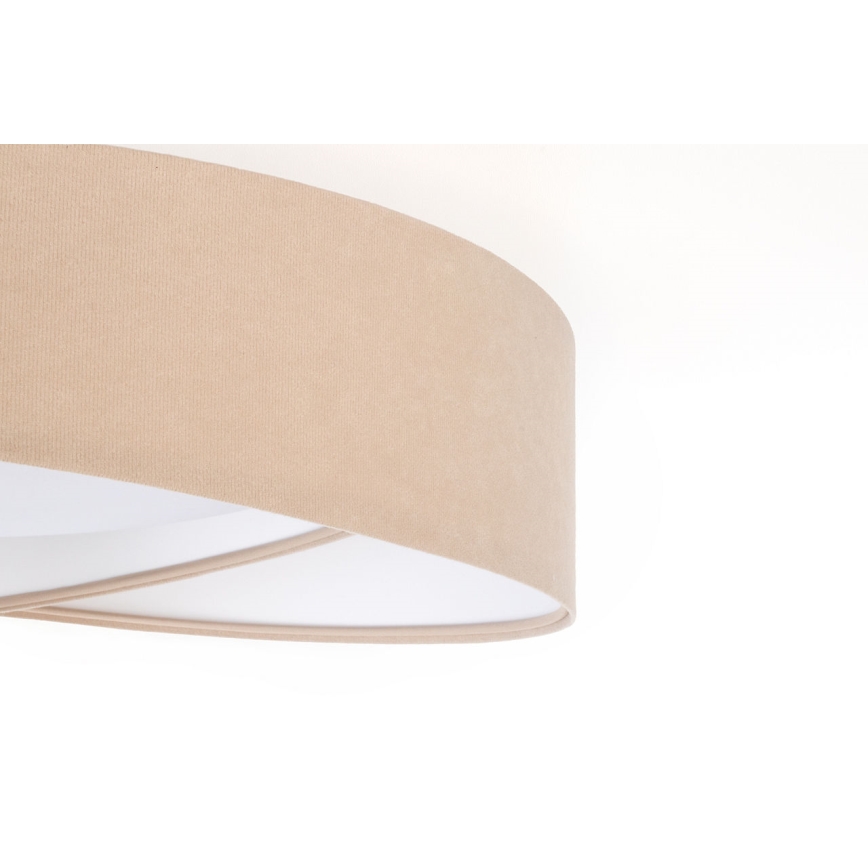 LED-kattovalaisin GALAXY MODERN LED/24W/230V Ø 55 cm beige/valkoinen