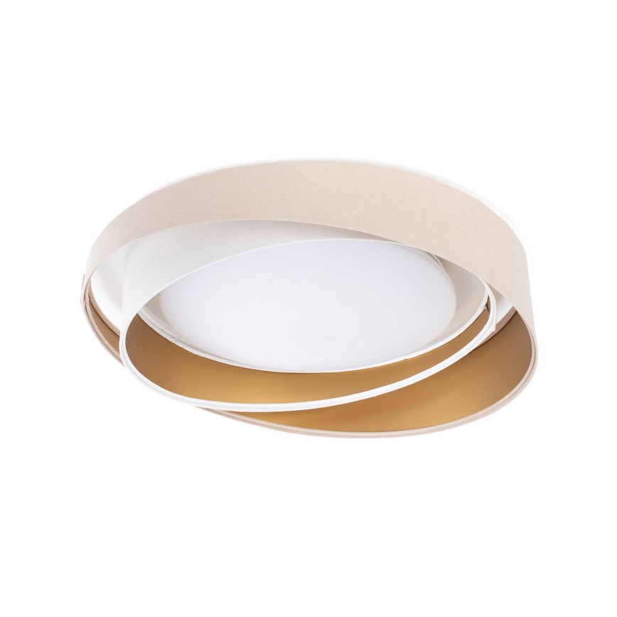 LED-kattovalaisin GALAXY MODERN LED/24W/230V Ø 55 cm beige/valkoinen/kultainen