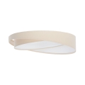 LED-kattovalaisin GALAXY MODERN LED/24W/230V Ø 55 cm kerma/valkoinen