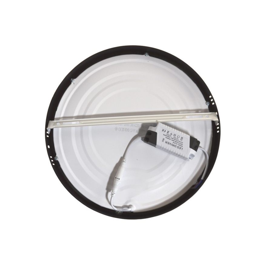 LED-kattovalaisin GERRIT LED/24W/230V 4000K musta